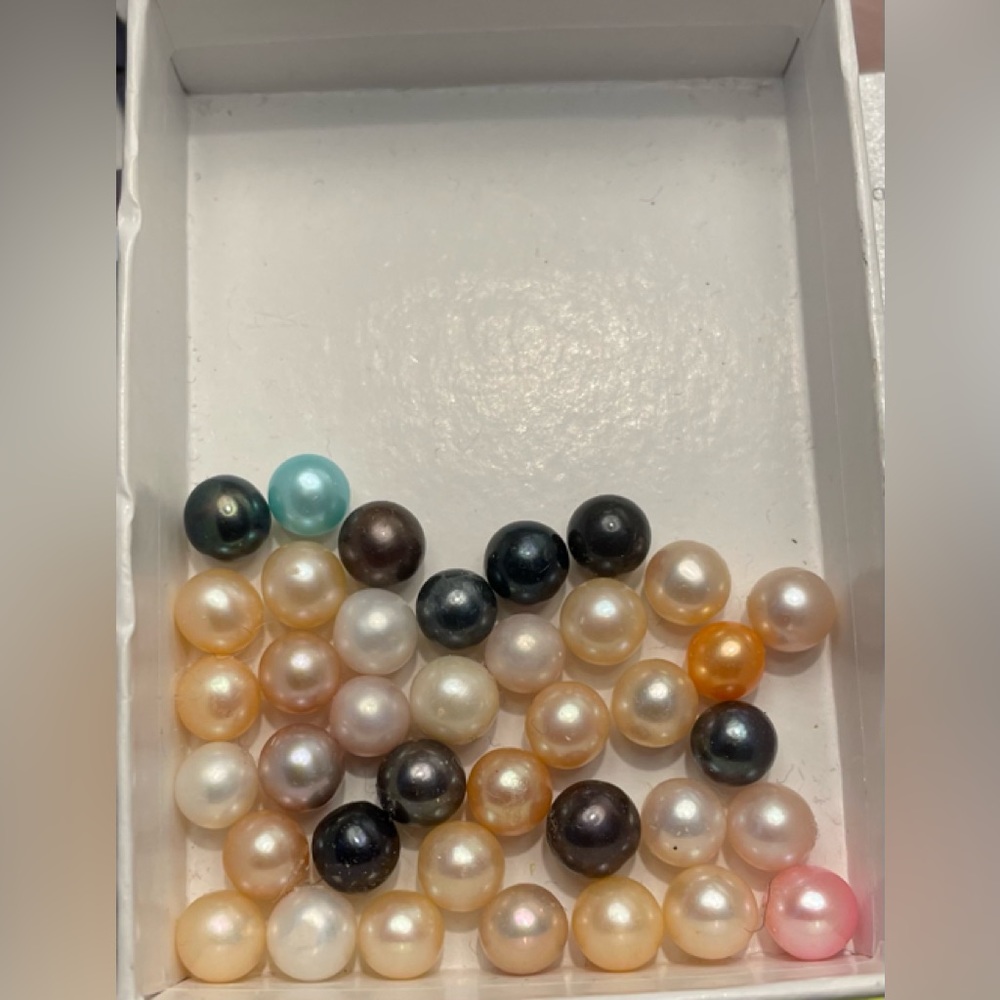 PearlChic Brand - loose pearls - approximately 37 of them - for 12 dollars
